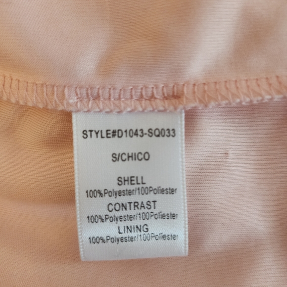 Potter's Pot fit and flare pink sequin strapless mini dress - Picture 3 of 5